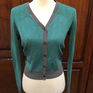 CAbi super soft waist length cardigan.